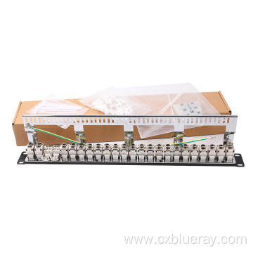 12, 18, 24, Ports Cat5e CAT6 Patch Panel